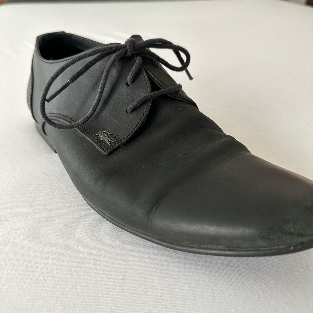 Lacoste black dress shoe for men